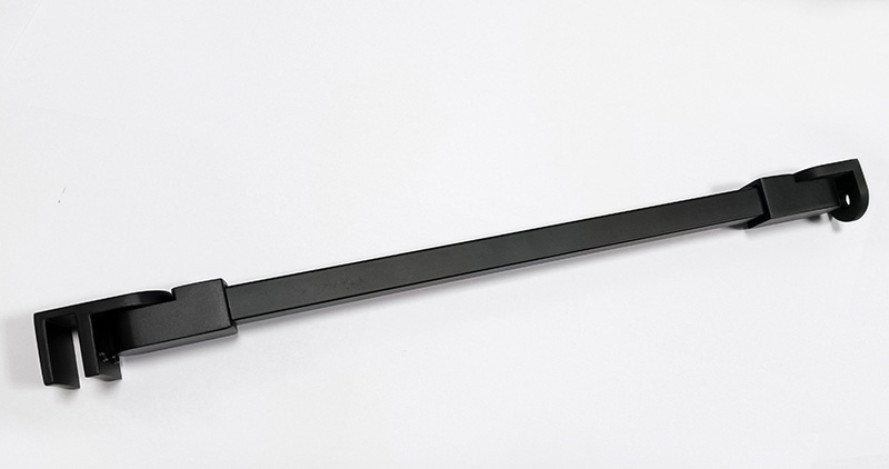Душевая перегородка Abber Schwarzer Diamant AG100BS 100х190 (черный матовый)
