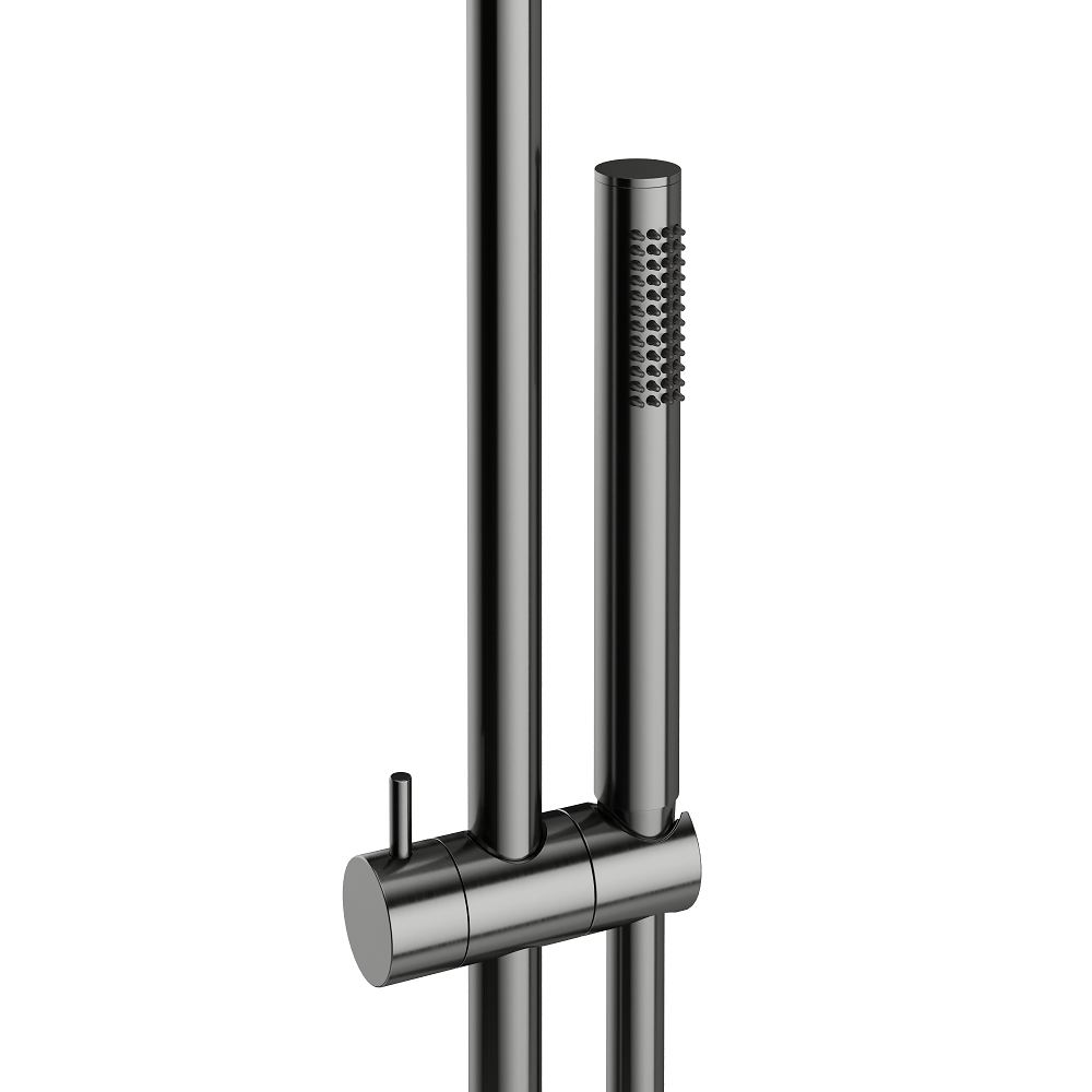 Душевая штанга Sancos SC9035GG 66 см (вороненая сталь)