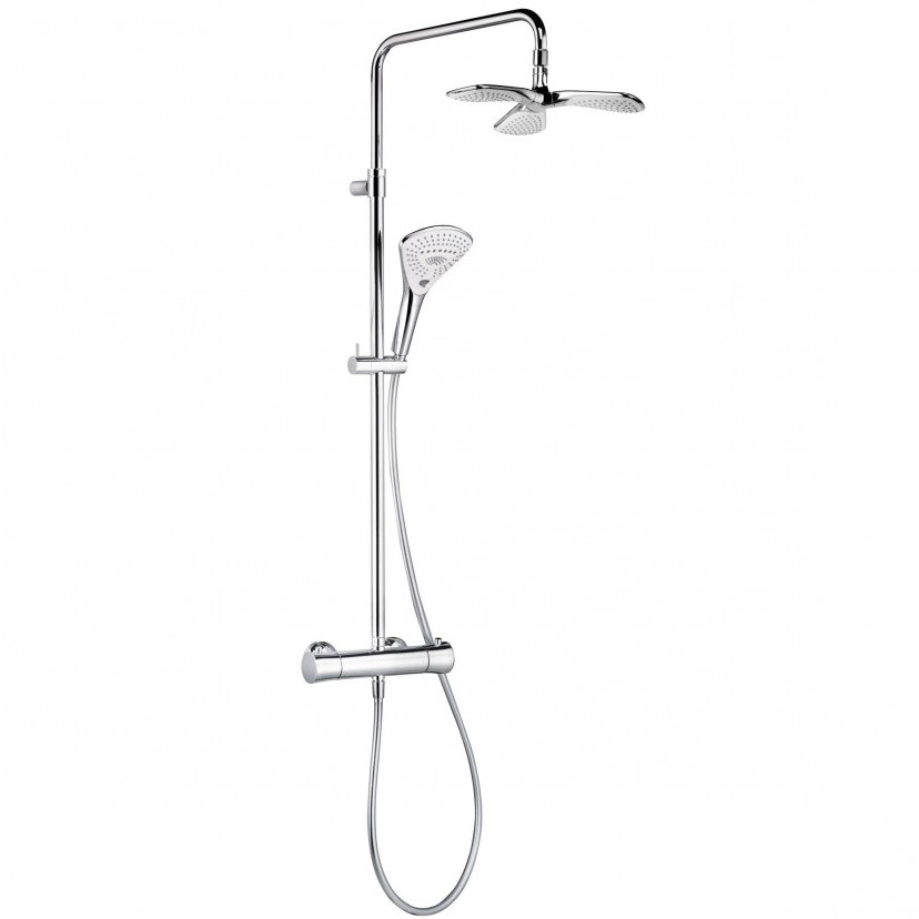 Душевая система с термостатом Kludi Fizz - 6709605-00