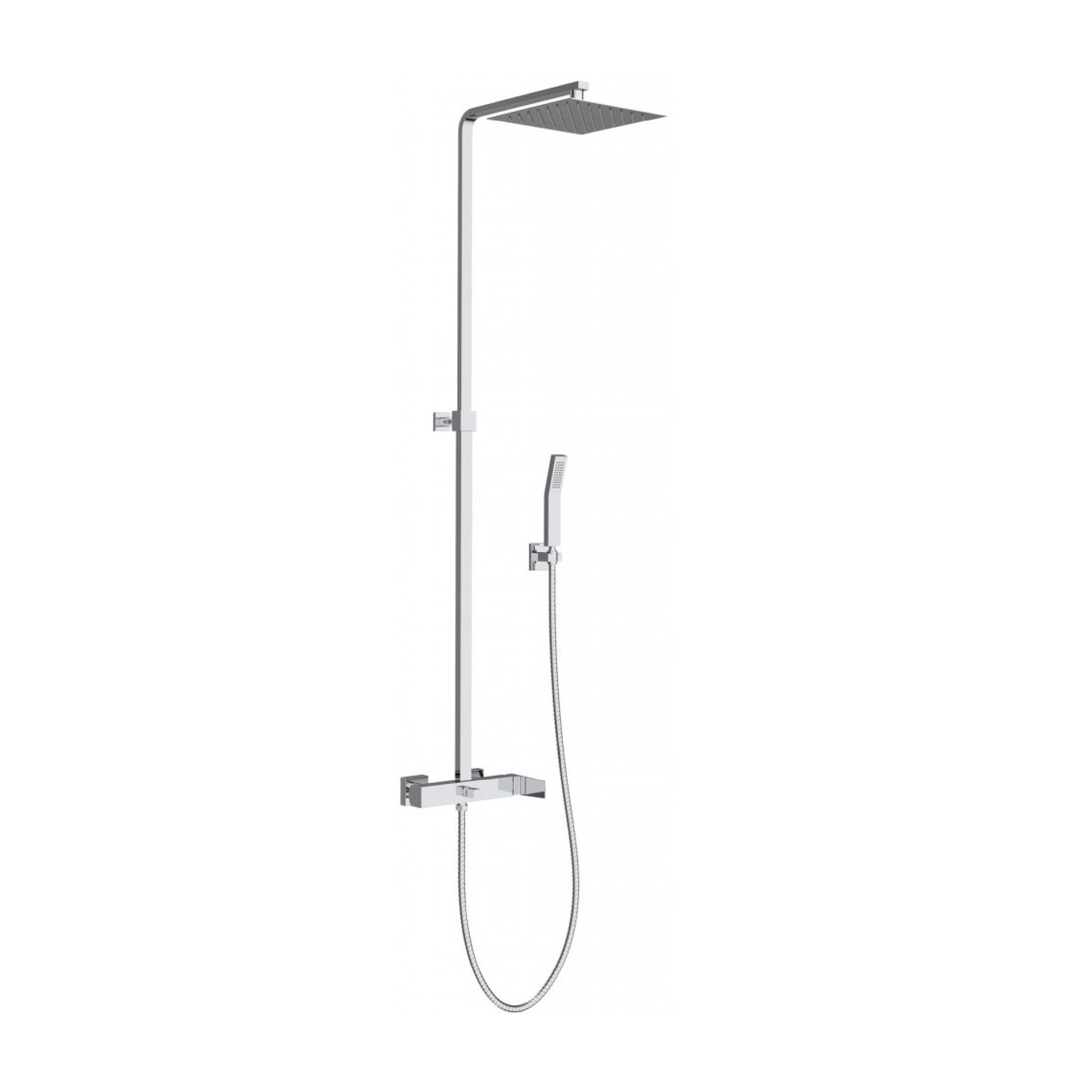 Душевая стойка BelBagno Arlie ARL-DOCM-CRM (хром)