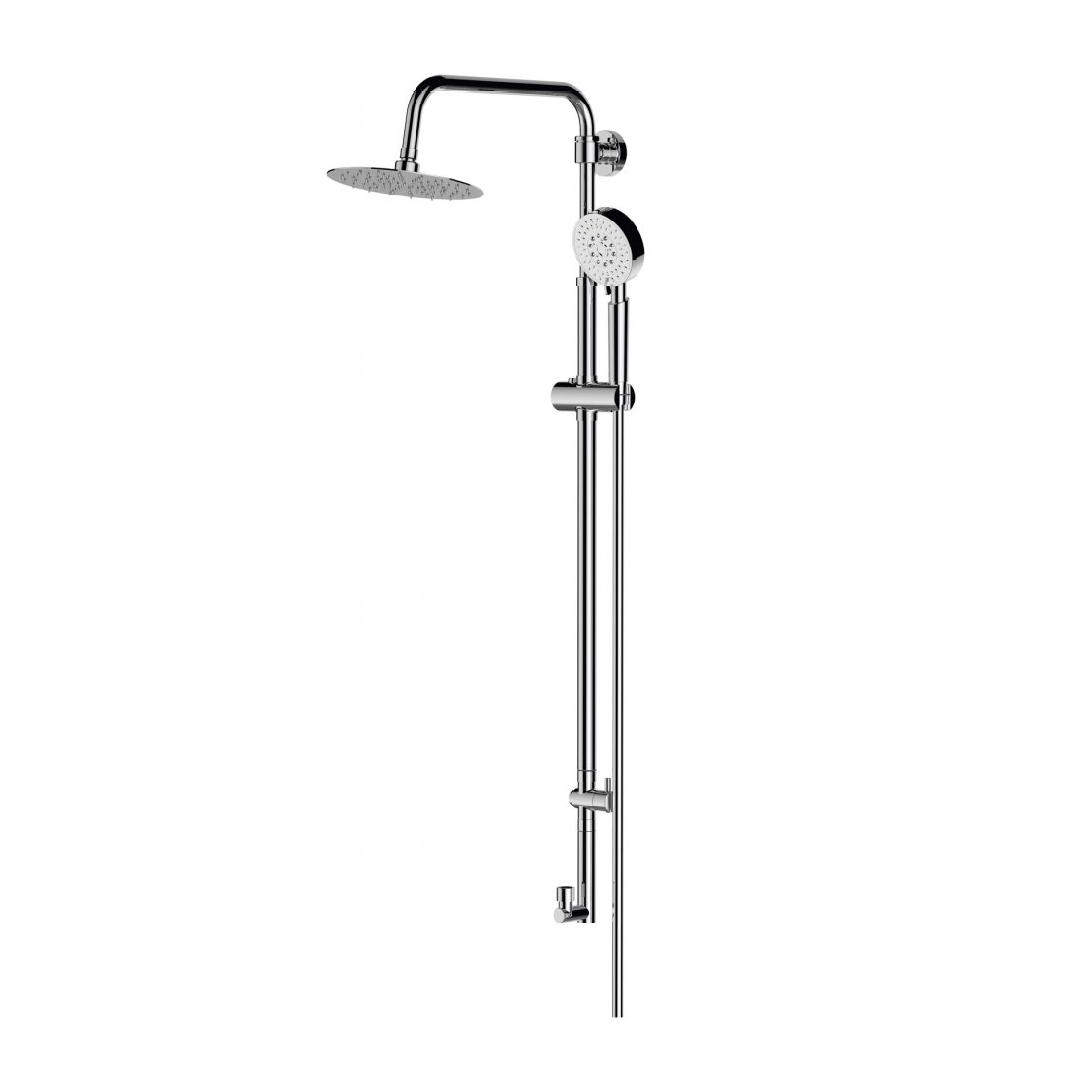 Душевая стойка BelBagno Bocco BB-COLD-U-CRM (хром), без смесителя, без излива