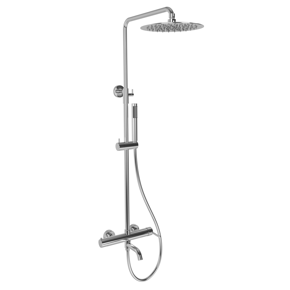 Душевая стойка Raiber Graceful RP-006 (хром), со смесителем