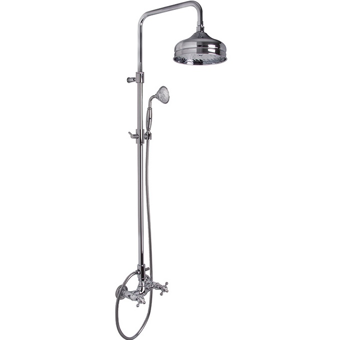 Душевая стойка со смесителем Fima Carlo Frattini Elizabeth F5085/2CR (хром), без излива