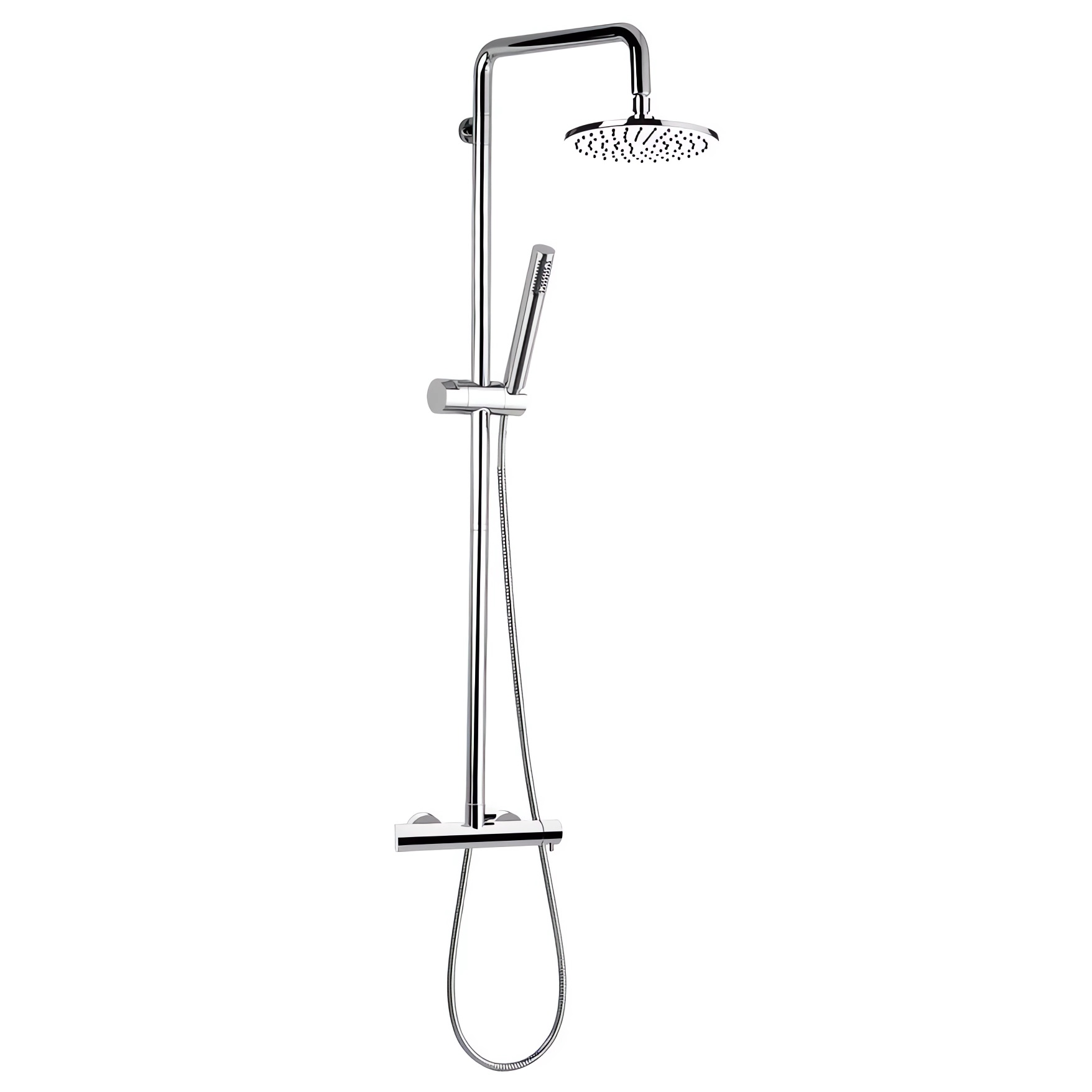 Душевая стойка Remer Minimal N37R (хром), смеситель в комплекте
