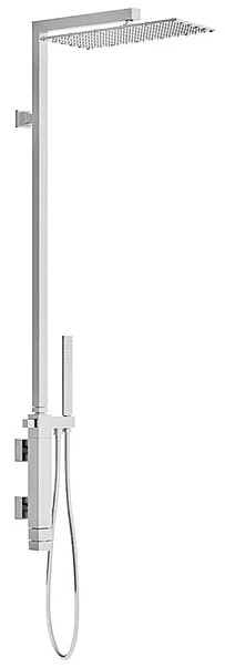Душевой гарнитур Remer Qubika Thermo QT37XL (хром)