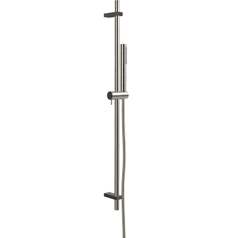 Душевая штанга Fima Carlo Frattini Wellness Saliscendi F2150SN (никель брашированный), с ручным душем