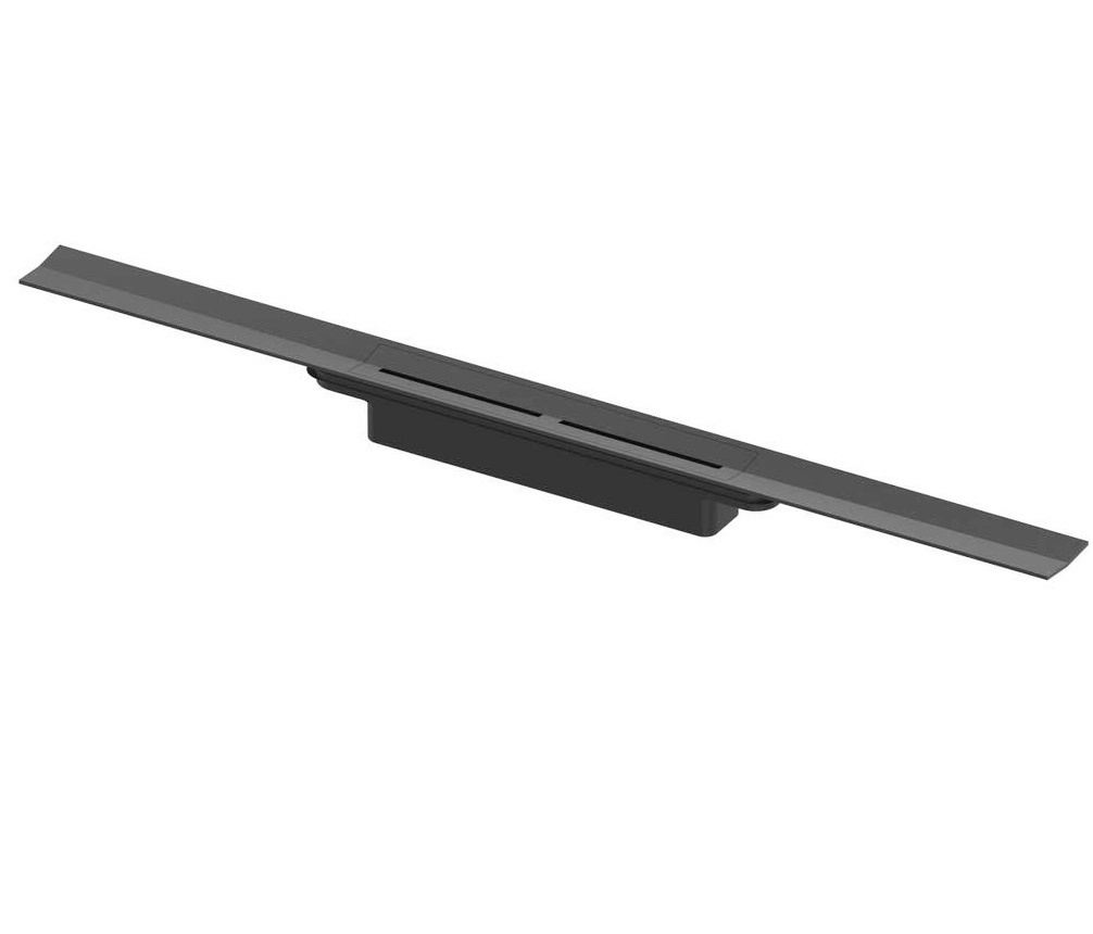 Душевой лоток TECE Drainprofile 671201 (PVD чёрный сатинированный хром), 120 см