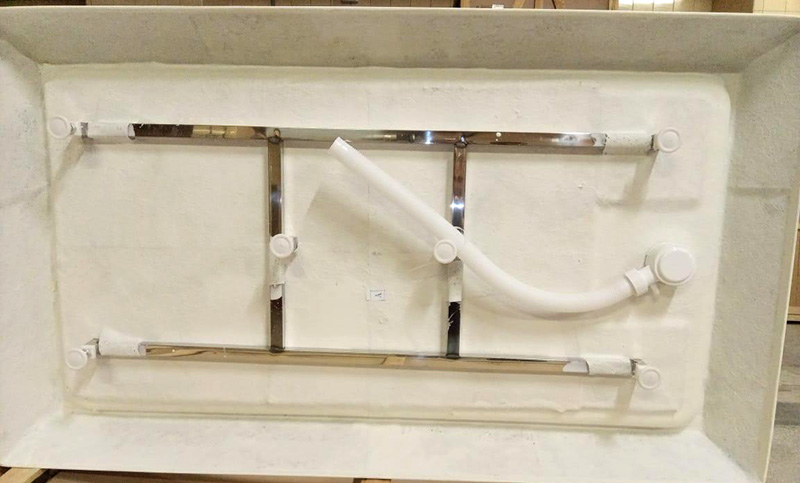 Душевой поддон Gemy ST13C 150x80x14 (белый), прямоугольный