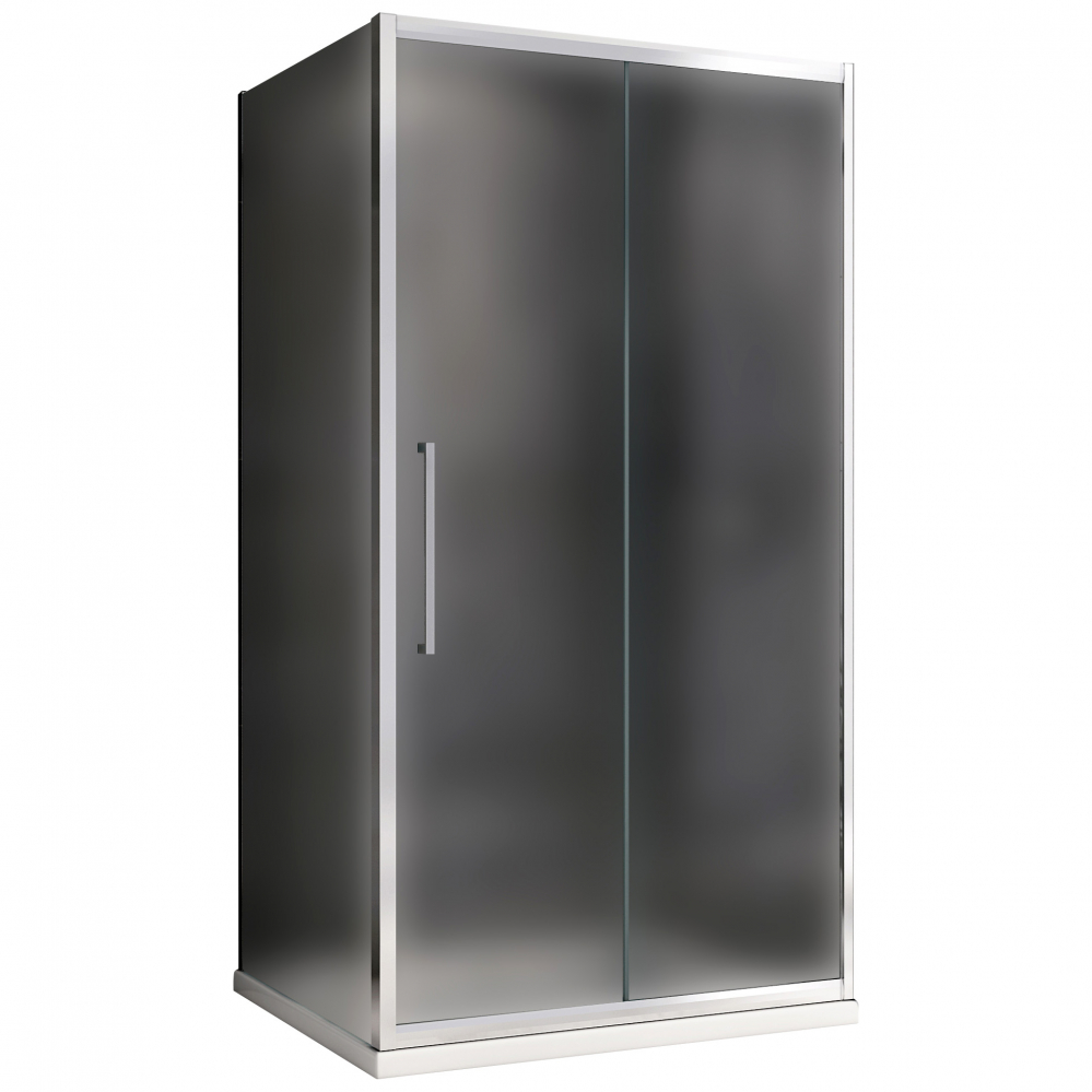 Душевой уголок Abber Schwarzer Diamant AG30120MH-S100M 120x100x195 (хром)