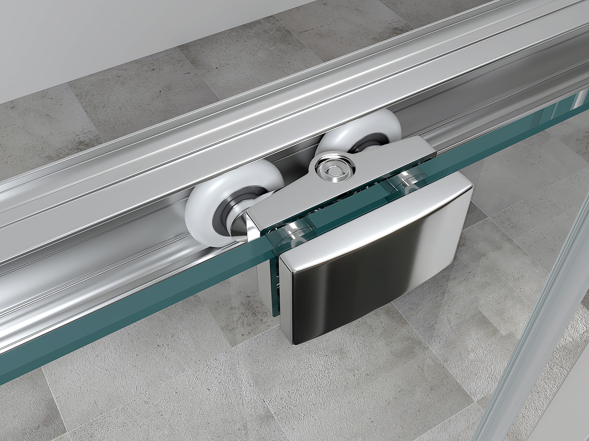 Душевой уголок Abber Schwarzer Diamant AG30170H-S90 170x90x195 (хром)