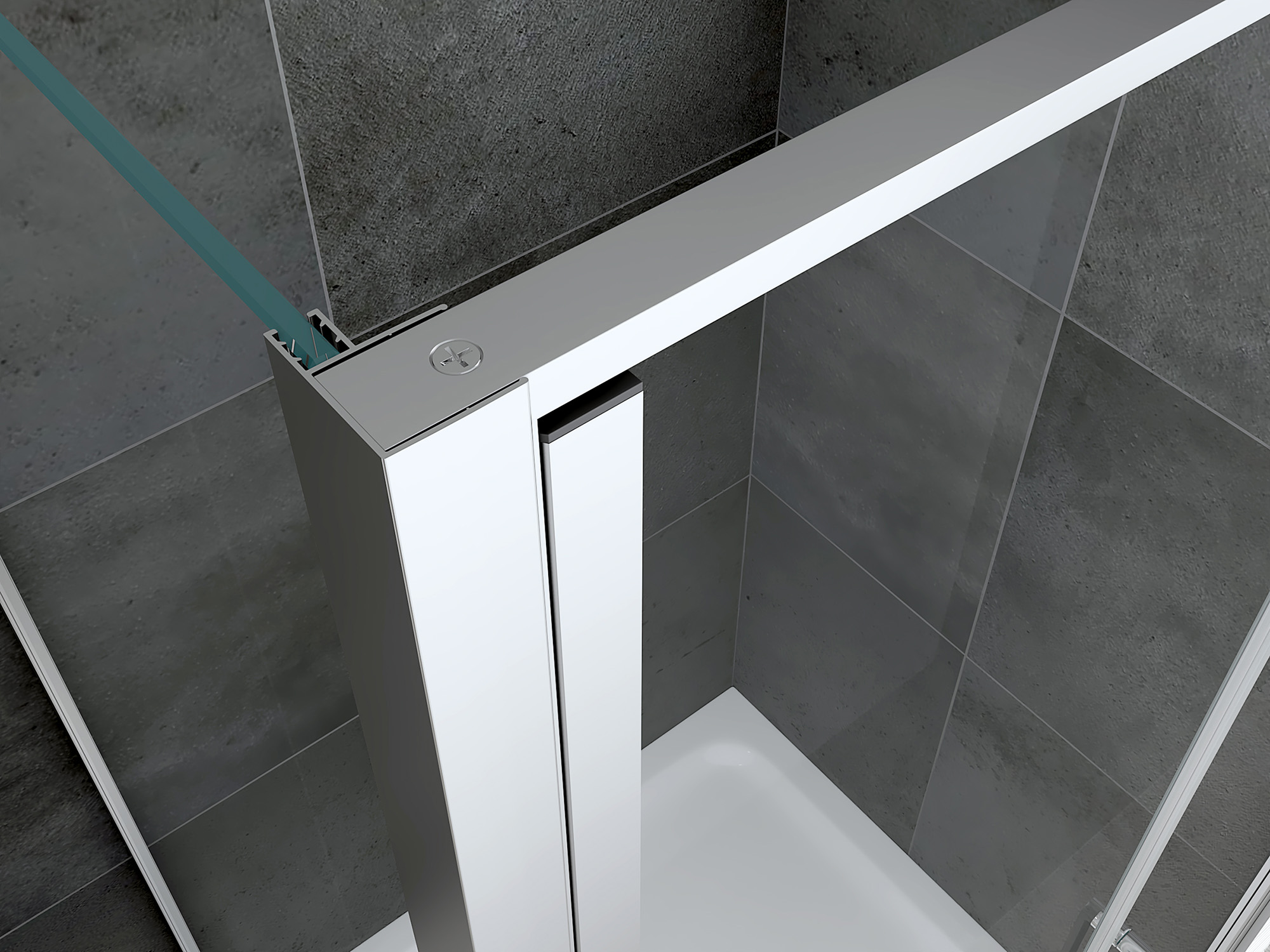 Душевой уголок Abber Sonnenstrand AG04090-S90 90x90x195 (хром)