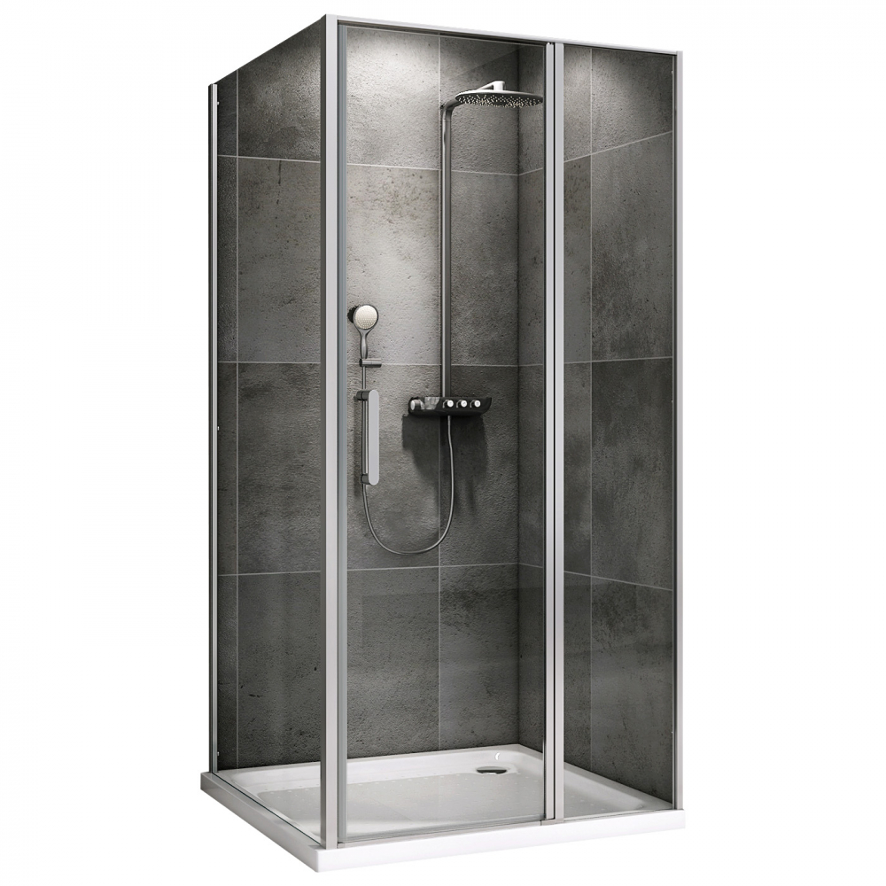 Душевой уголок Abber Sonnenstrand AG04130S-S75 130х75х195 (хром)