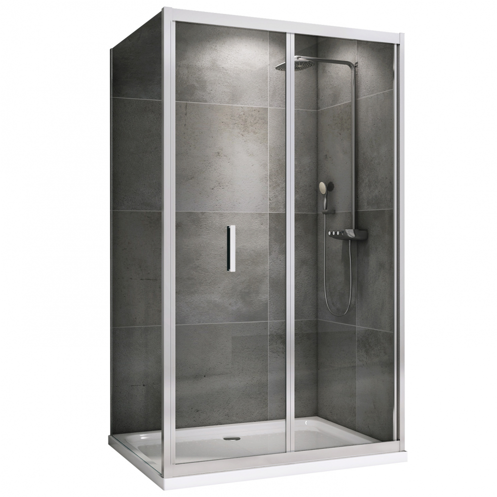 Душевой уголок Abber Sonnenstrand AG07110-S75 110x75x195 (хром)