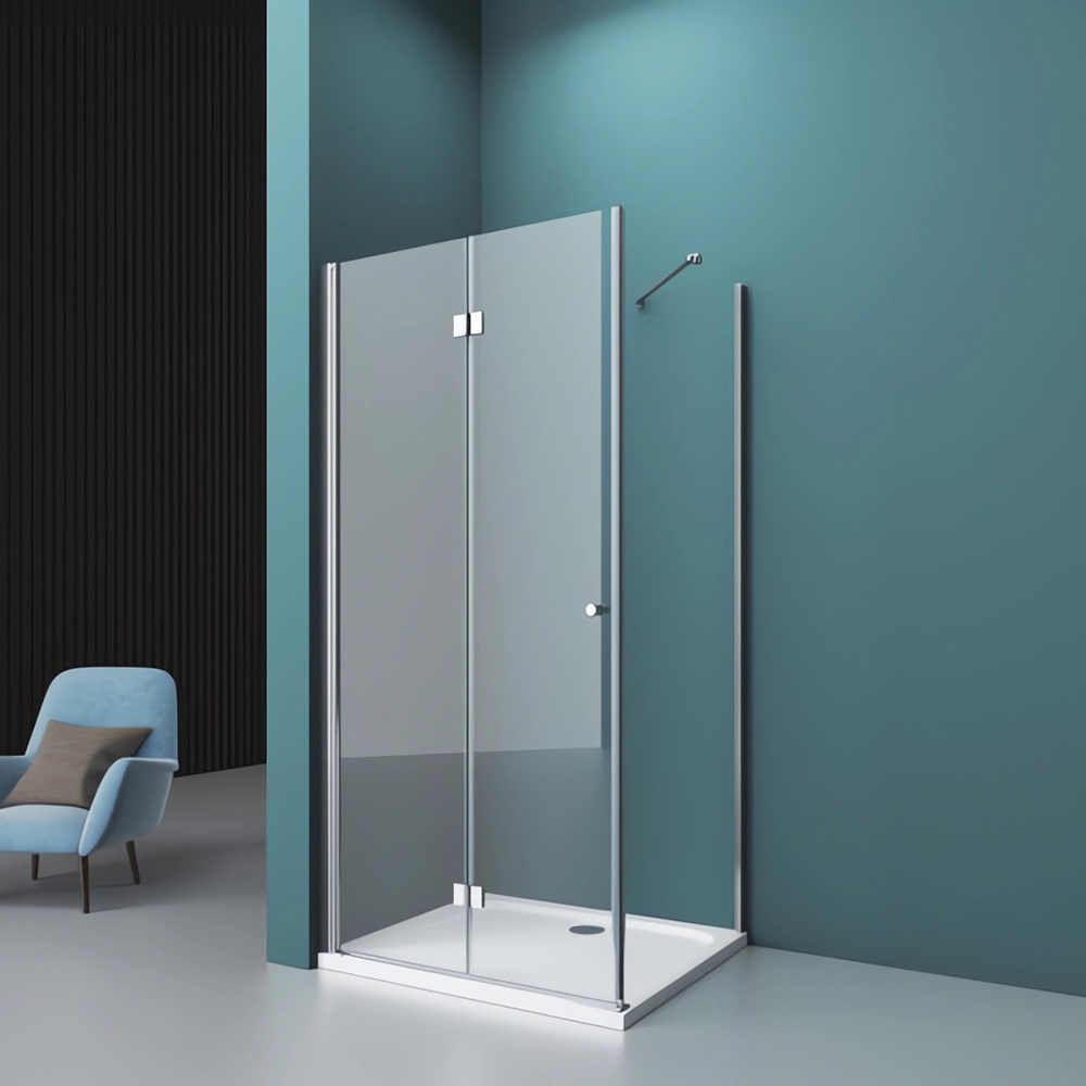 Душевой уголок BelBagno Albano ALBANO-ASH-1-70/80-C-Cr 70x80