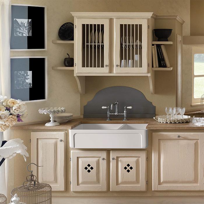 Раковина кухонная Kerasan Hannah Oxfordshire 543001 100.3х47