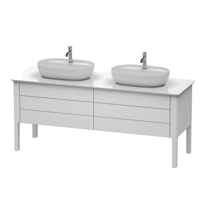 База напольная Duravit Luv белый LU9567B3636 178x74