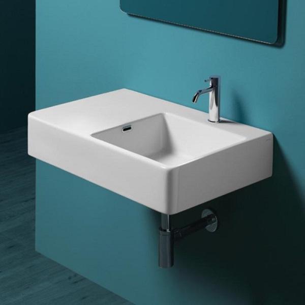 Раковина накладная/подвесная Simas Top e lavabi d'Arredo QU75D*1 bi 75х45
