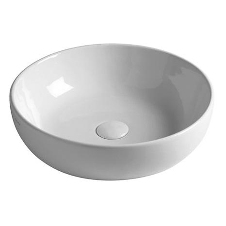 Раковина накладная GSG Easy EALAVRO45000 45 см. (белый глянцевый)