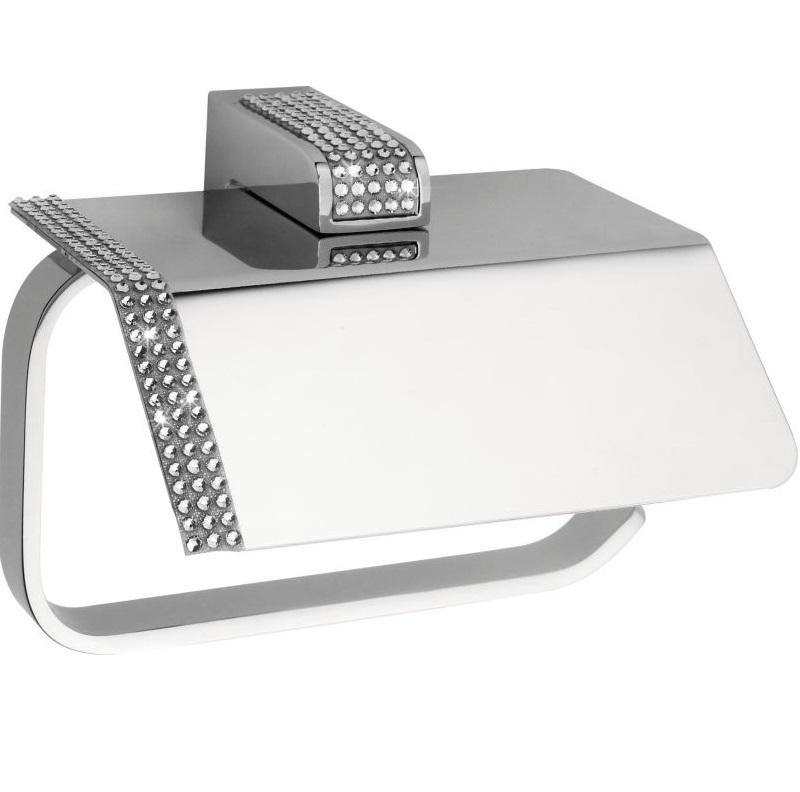 Бумагодержатель с полоской кристаллов Sanibano Diamond H9000/06CRC