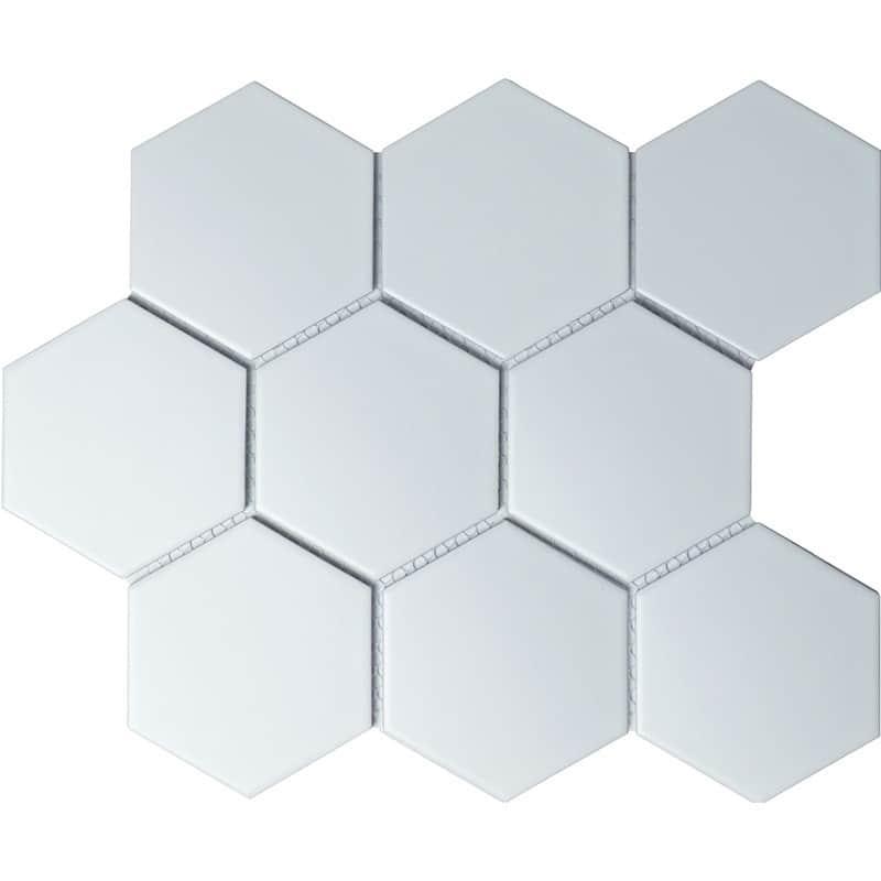 Мозаика Starmosaic Brick Hexagon Big White Matt (SBH1005) 29.5х25.6