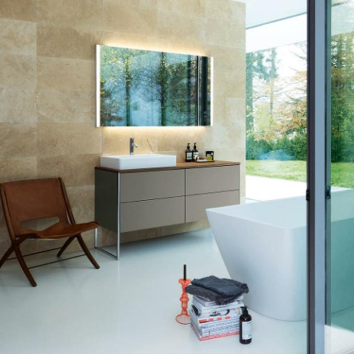 База на ножках Duravit XSquare XS4923L9090 140x40