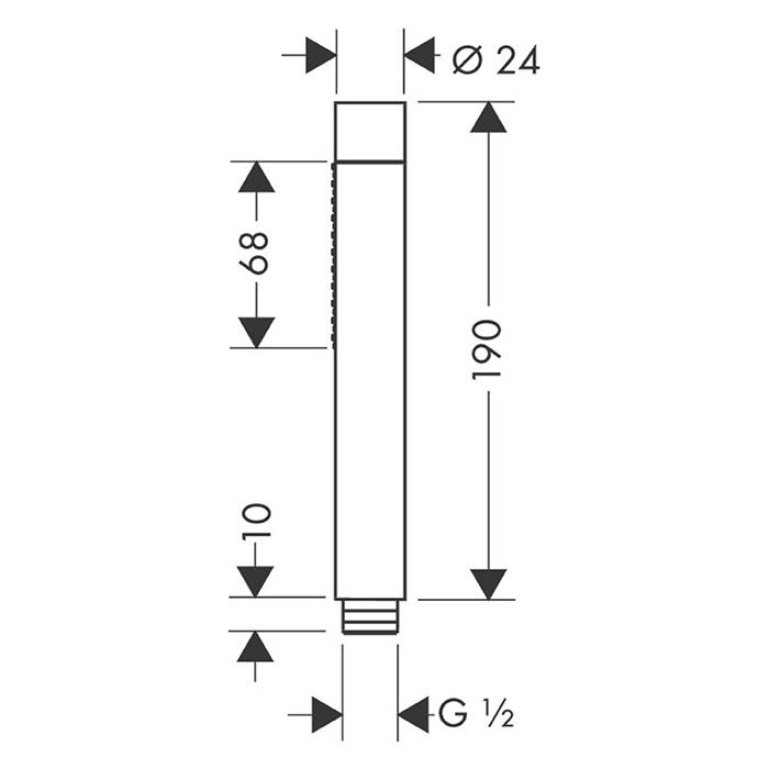 Ручной душ Axor Starck 28532000