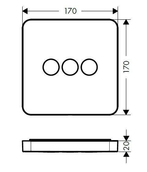 Модуль Axor ShowerSelect 36717000