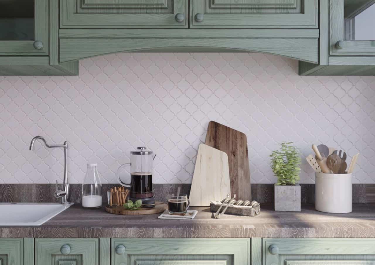 Мозаика Starmosaic Latern White Glossy (DL1001) 24.6х28