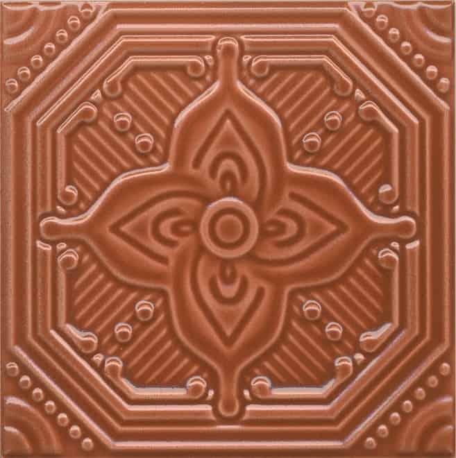 Декор Kerama Marazzi Салинас Оранжевый SSA005 15x15