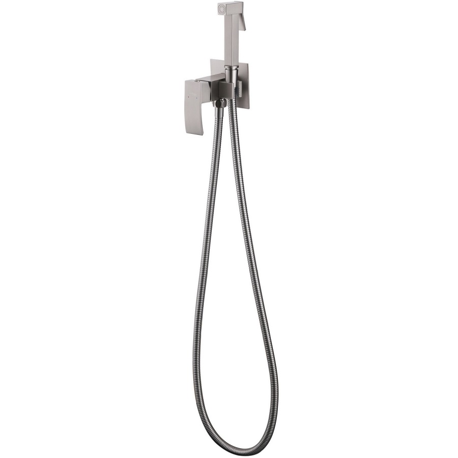 Гигиенический душ со смесителем Abber Wasserfall AF8625SP (сатин)
