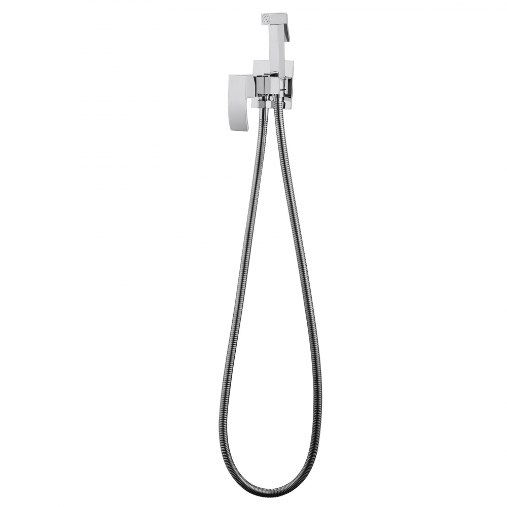 Гигиенический душ со смесителем Abber Wasserfall AF8625 (хром)