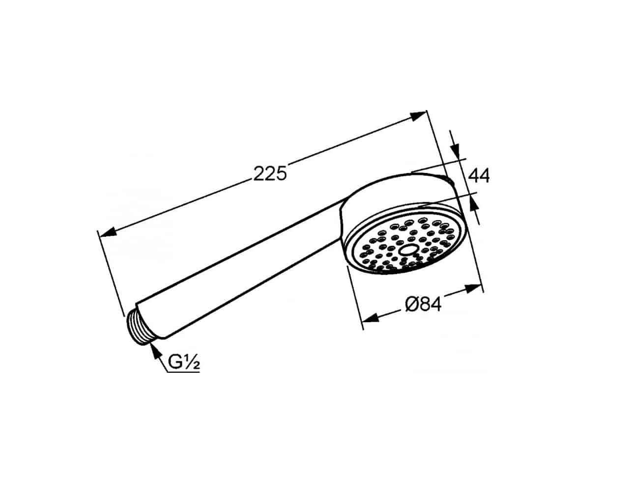Душевая лейка Kludi Zenta - 6060005-00