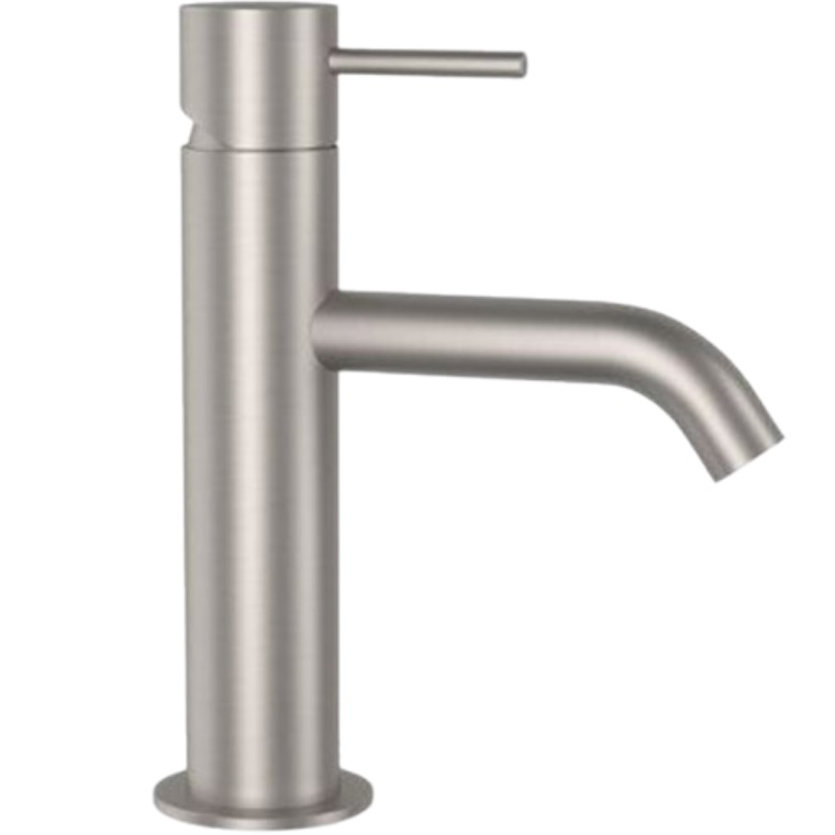 Смеситель для раковины Remer X Style Inox SSX12 (сталь), без донного клапана