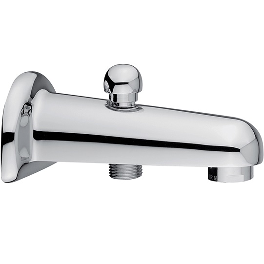 Излив настенный c переключателем 13 см. Fima Carlo Frattini Wellness F2041CR (хром)