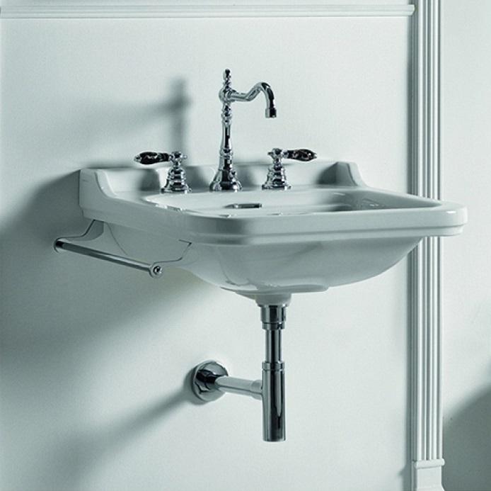Раковина подвесная Kerasan Waldorf 4140K1*3 bi/c 60х55