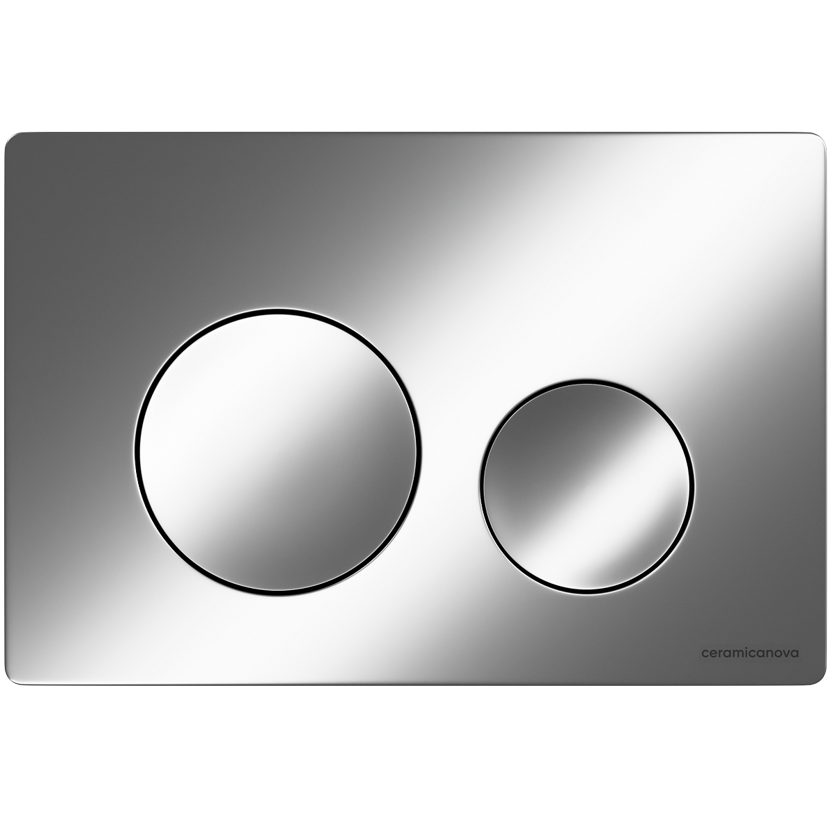 Кнопка смыва Ceramicanova Баланс (Balance) Круг (Circle) CN12-001M (хром матовый)