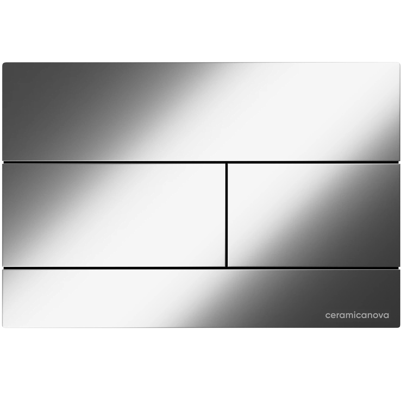 Кнопка смыва Ceramicanova Баланс (Balance) Прямоугольник (Rect) CN12-004M (хром матовый)