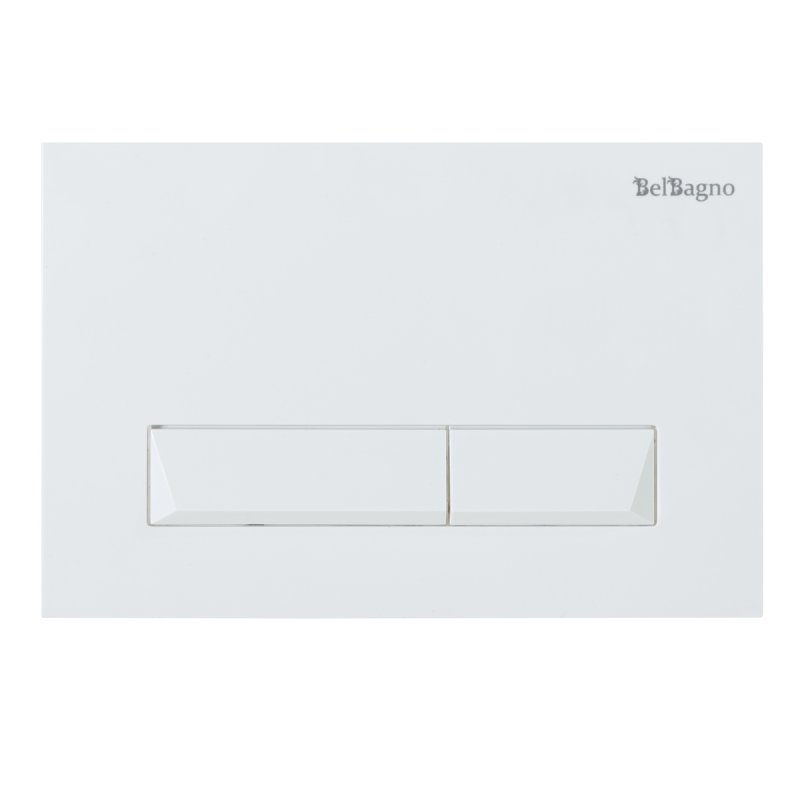 Кнопка смыва BelBagno Marmi BB009-MR-BIANCO (белый)