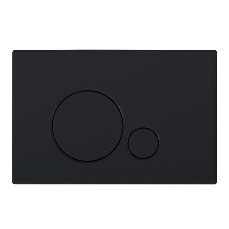 Кнопка смыва BelBagno Sfera BB017-SR-NERO.M (черный матовый)