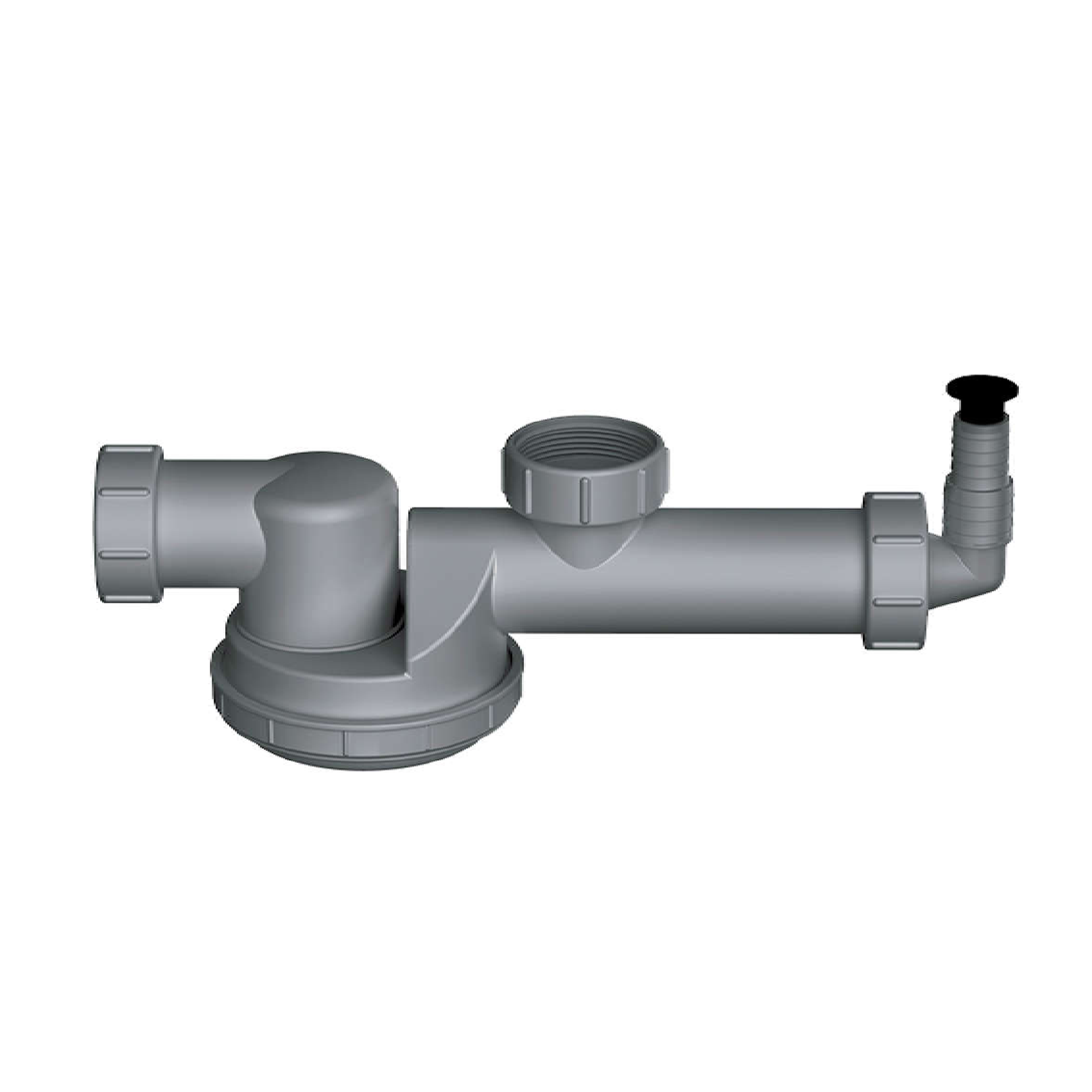 Компактный сифон для 1-чашевой мойки Omoikiri S-01 4996119