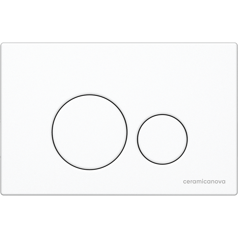 Комплект 4 в 1: Ceramica Nova CN3009_1001W_1000 Унитаз подвесной Forma Rimless + Инсталляция Envision + Шумоизоляция + Кнопка смыва Round (белый)