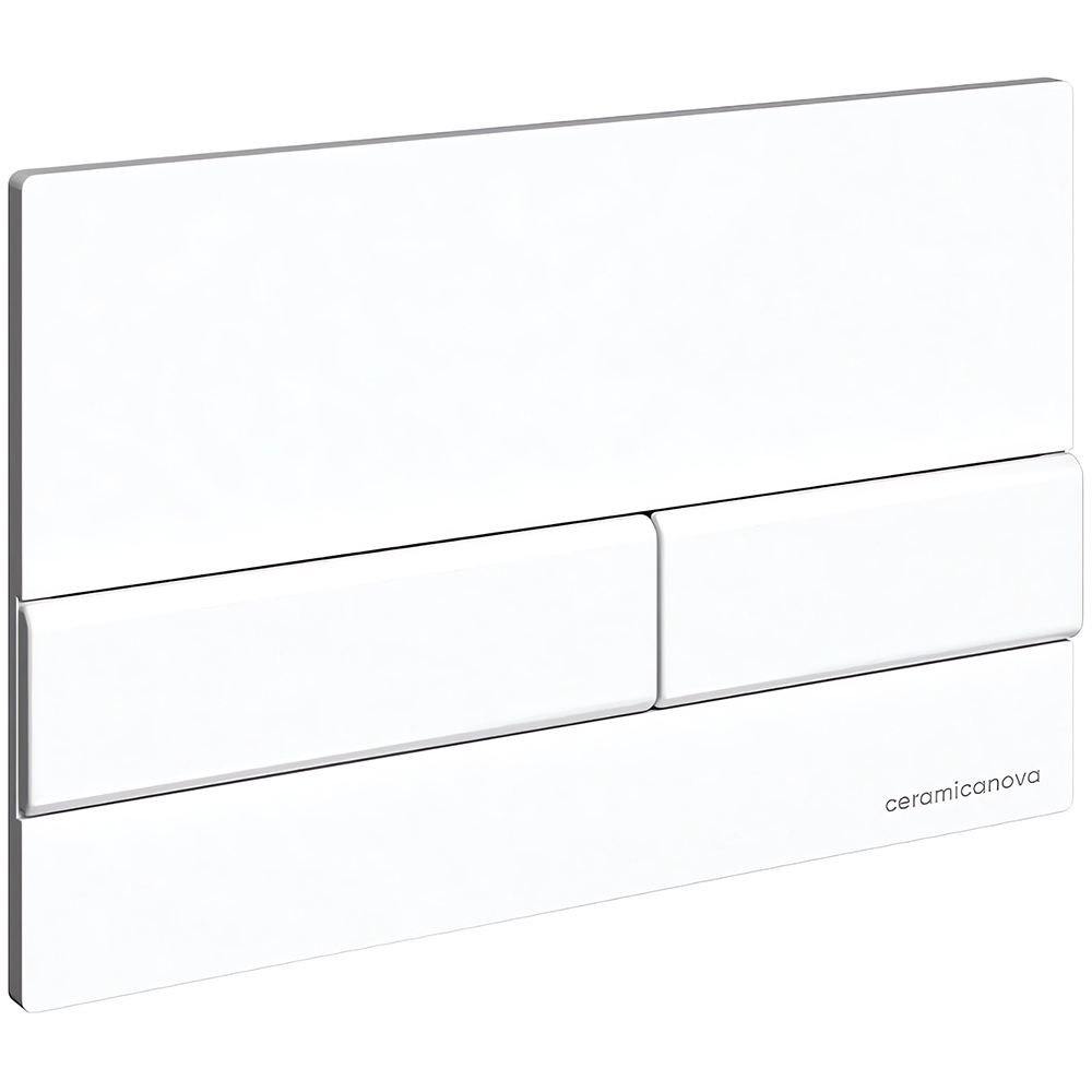 Комплект 4 в 1: Ceramica Nova CN3009_1002W_1000 Унитаз подвесной Forma Rimless + Инсталляция Envision + Шумоизоляция + Кнопка смыва Flat (белый)