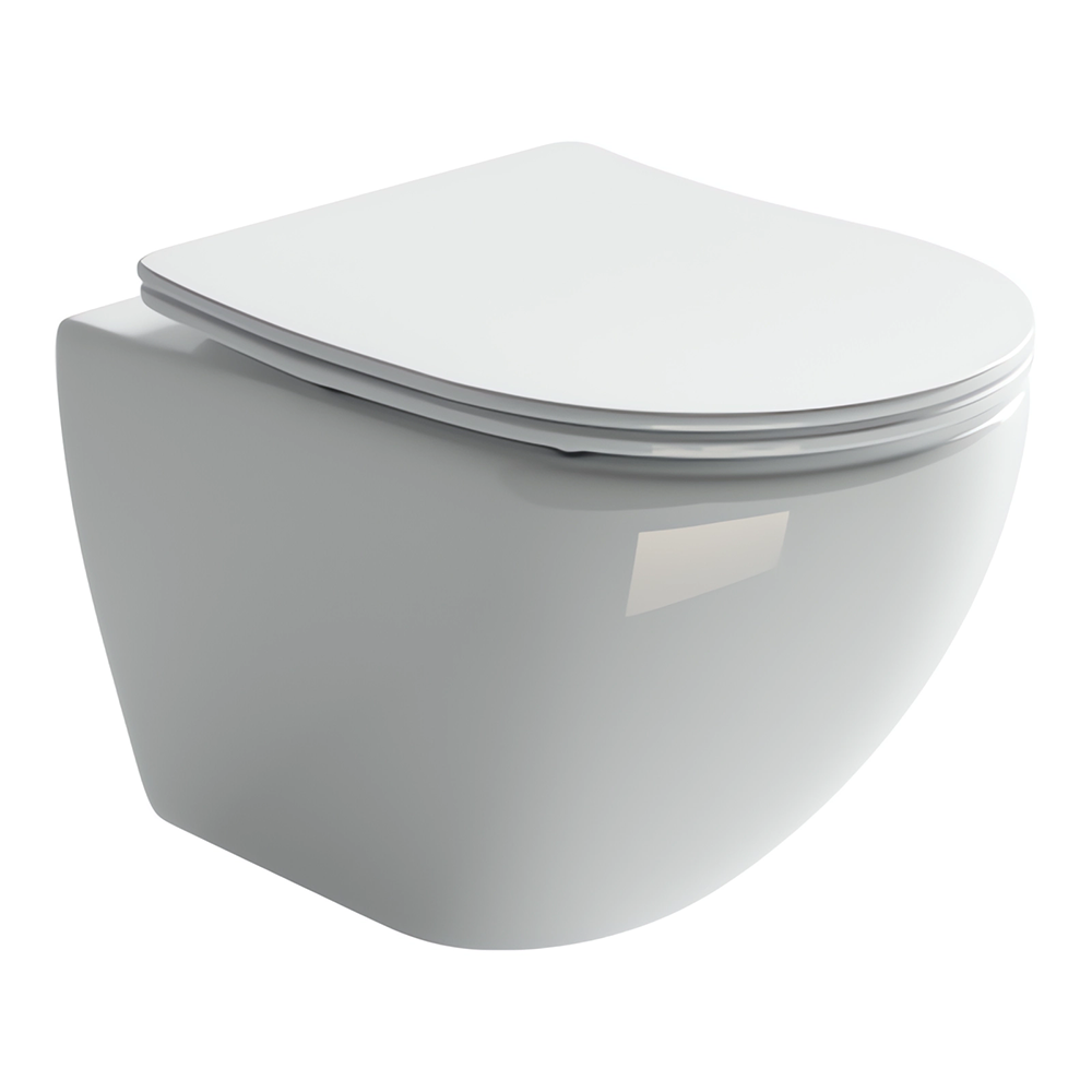 Комплект 4 в 1: Ceramica Nova CN4002_1001M_1000 Унитаз подвесной Metropol Rimless + Инсталляция Envision + Шумоизоляция + Кнопка смыва Round (хром мат)