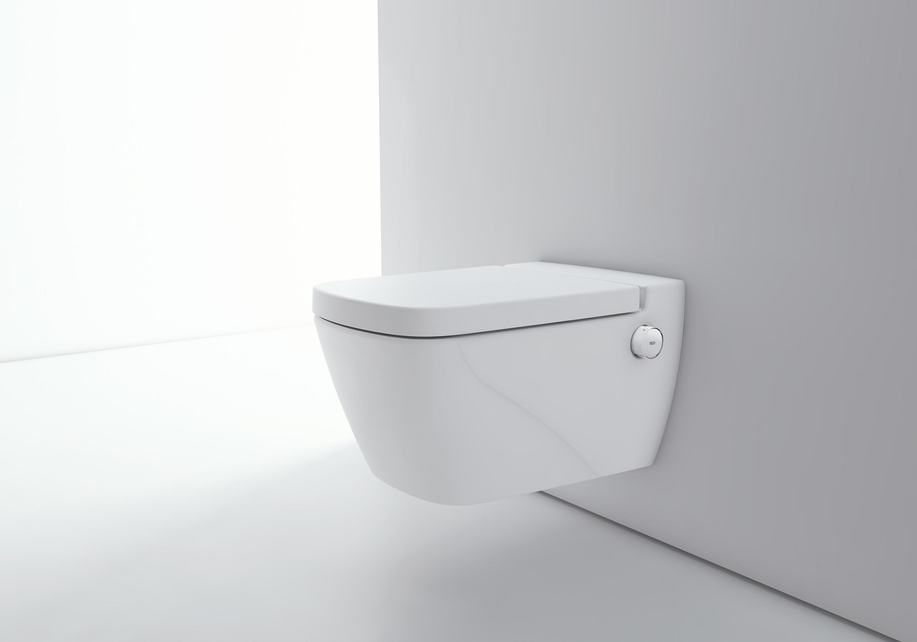 Комплект TECEbase 2.0 с панелью смыва ТЕСЕnow и унитазом c функцией биде TECEone K440407.WC2 (черный матовый)