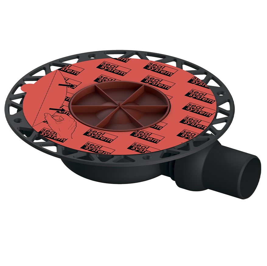 Душевой трап Tece TECEdrainpoint S KDP-S110, с сифоном DN 50 и декоративной решеткой
