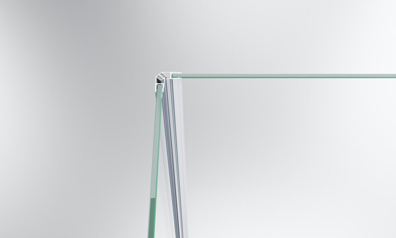 Душевой уголок BelBagno Kraft KRAFT-A-12-80-C-Cr-L 80x80