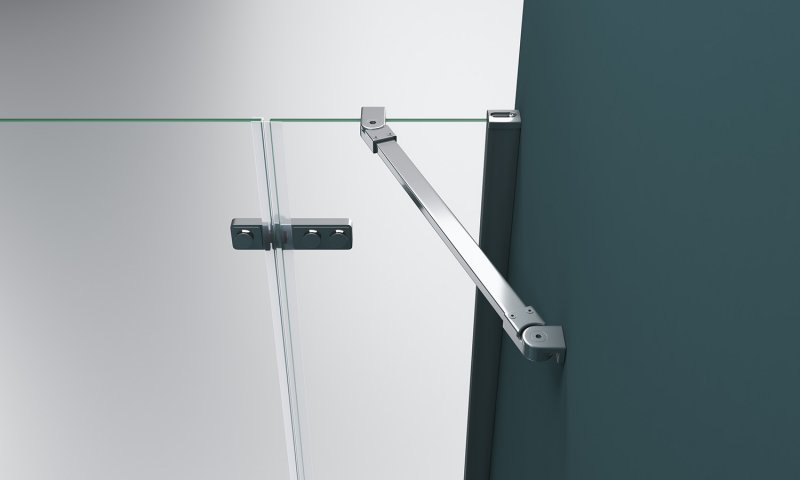 Душевой уголок BelBagno Kraft KRAFT-A-22-80-C-Cr 80x80