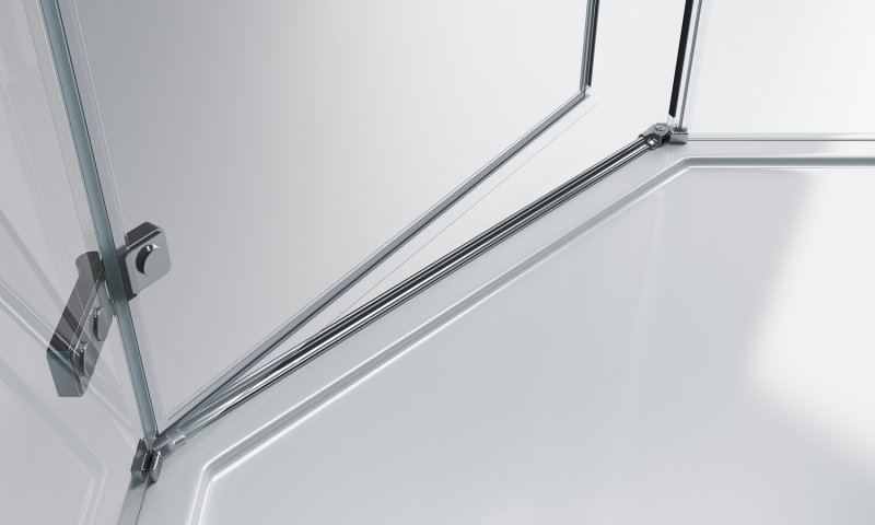 Душевой уголок BelBagno Kraft KRAFT-P-1-100-C-Cr-L 100x100