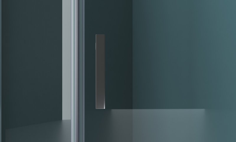 Душевой уголок BelBagno Kraft KRAFT-P-1-100-C-Cr-L 100x100