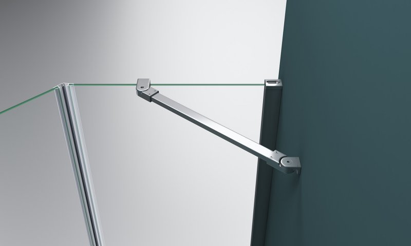 Душевой уголок BelBagno Kraft KRAFT-P-1-100-C-Cr-L 100x100